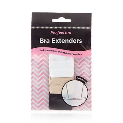 Pack of three bra extenders